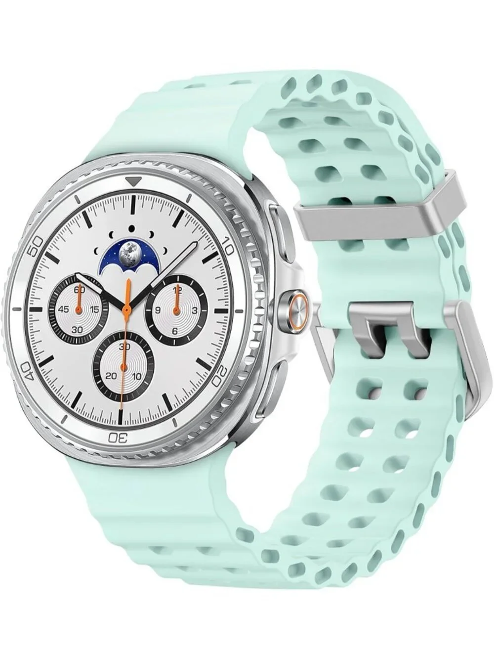 Unisex Mine Green Analog Breathable Marine Replacement Samsung Galaxy Watch